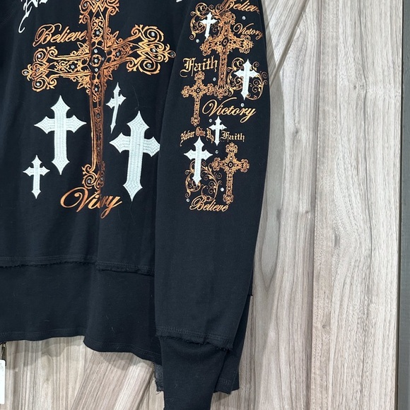 COWGIRL Reversible hoodie - Picture 2 of 9